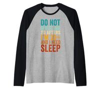 Do Not Invite Me to Afters I'm 30 and I Need Sleep Vintage Raglan Baseball Tee
