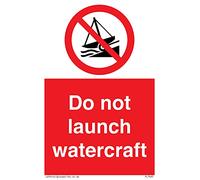 Do not launch watercraft
