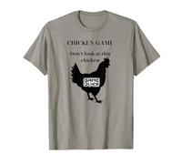 Do not Look at the Chicken Funny poultry themed Game is Over T-Shirt