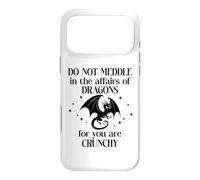 Do Not Meddle in the Affairs of Dragons Book Dragon Bookish Case for iPhone 17 Pro Max