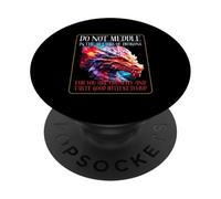 Do Not Meddle In The Affairs Of Dragons For You Are Crunchy PopSockets Adhesive PopGrip