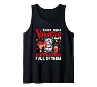Do Not Need A Valentine I Have A Scottish Fold Funny Owner Tank Top