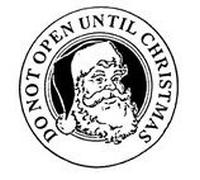 Do Not Open Rubber Stamp [Approx 30 x 30 mm]