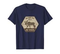 Do Not Pet Moose, Live Long, Use Wisdom T-Shirt