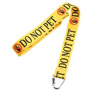 Do Not Pet/Not Dog Friendly/No Eye Contact Dog Lead Give Me Space Dog Leash Wrap Rescue Dog Lead (Not Pet L)