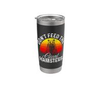 Do Not Pet The Giant Hamsters Funny Bear Stainless Steel Insulated Tumbler