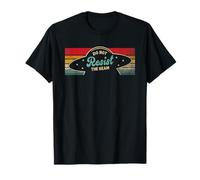 Do Not Resist The Beam UFO Abduction Alien Extra-Terrestrial T-Shirt