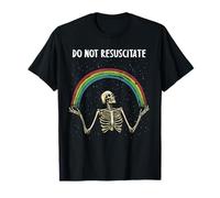 Do Not Resuscitate Shirt - Creepy Skeleton Halloween T-Shirt