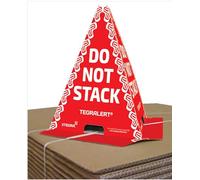 Do Not Stack Pallet Cones - Warning Triangles Toppers Red (50)