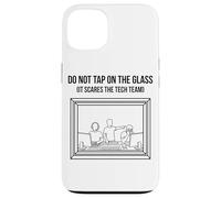 Do Not Tap On The Glass Funny Sound Booth Introvert Case for iPhone 13