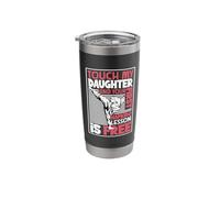 Do not Touch My Daughter - Hapkido Stainless Steel Insulated Tumbler