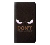 Do Not Touch My Phone PU Leather Flip Case Cover For Motorola Moto G8 Plus