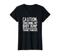 Do Not Touch The Baby Bump Pregnancy Gift T-Shirt