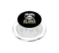 Do Not Touch Tools Or My Daughter Welder Welding Welders PopSockets PopGrip for MagSafe