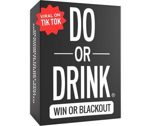 Do or Drink - Adult Drinking Card Game (350 Cards, 175 Challenges) | Party & Game Night Fun