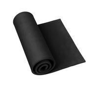Do²ping Black Foam Sheets Roll, 10mm Thick Premium Cosplay EVA Foam Sheet, 35x99cm High Density 86kg/m3 Craft Foam for Costume, Crafts, DIY Projects (10mm Black)