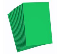 Do²ping Dark Green Foam Sheets Crafts, 8.5x5.5 Inch Eva Color Craft Foam Paper for Crafts Project Classroom Scrapbook DIY Cosplay (Dark Green-10 Sheets)