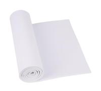 Do²ping White EVA Foam 4mm, EVA Foam Sheets for Cosplay, 35.5x150cm with High Density 86kg/m3 Eva Foam Roll for Art Craft Costume DIY Project (4mm White)