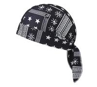 Do Rag Headwear, Stretch Breathable Sweat Wicking Headscarf Bandana Cap, Lightweight Quick Dry Sports Cover Accessory, Comfortable Fit Outdoor Gear, Cycling Running Gym Use