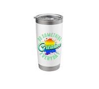 Do Something Creative Every Day Paint Splatter Creativity Stainless Steel Insulated Tumbler