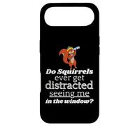 Do Squirrels Ever Get Distracted Seeing Me In The Window? Case for iPhone Air