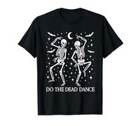 Do The Dead Dance Funny Dancing Skeletons Halloween Couple T-Shirt