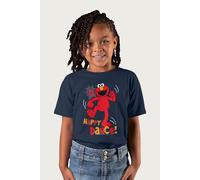 Do The Happy Dance Elm Sesame Street T-Shirt Sesame Street Navy 9-11 Years