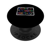 Do The Math 67 Meme Funny Six Seven Girl Boy Math Lovers PopSockets Adhesive PopGrip