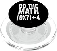Do The Math 67 Meme Funny Six Seven Math Teacher PopSockets PopGrip for MagSafe