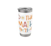 Do The Math 67 Meme Funny Six Seven Math Teacher Student Stainless Steel Insulated Tumbler