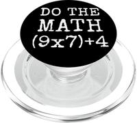 Do The Math 67 Six Seven Men Women Teacher Meme PopSockets PopGrip for MagSafe