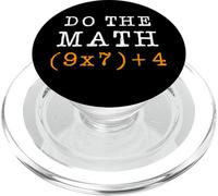 Do The Math 67 Six Seven Men Women Teacher Meme PopSockets PopGrip for MagSafe