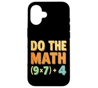 Do The Math (9×7)+4 Funny Teacher Math Pun for Educators Case for iPhone 16