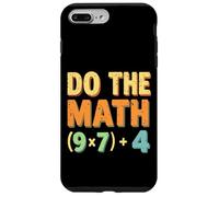 Do The Math (9×7)+4 Funny Teacher Math Pun for Educators Case for iPhone 7 Plus/8 Plus