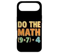 Do The Math (9×7)+4 Funny Teacher Math Pun for Educators Case for iPhone Air