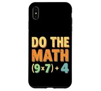Do The Math (9×7)+4 Funny Teacher Math Pun for Educators Case for iPhone XS Max