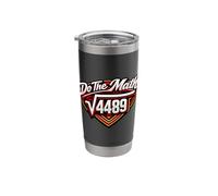 Do The Math Square Root Calculation Algebra Logic Stainless Steel Insulated Tumbler
