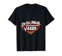 Do The Math Square Root Calculation Algebra Logic T-Shirt