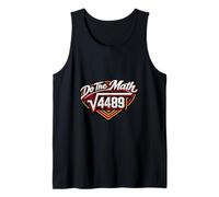 Do The Math Square Root Calculation Algebra Logic Tank Top