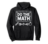 Do The Math Teacher's Clever Humor School Equation Pullover Hoodie