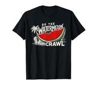 Do The Watermelon Crawl Sea Turtle Beach Summer Vacation T-Shirt