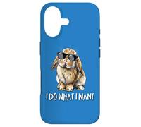 Do What I Want Mini Holland Lop Bunny Rabbit Lover Case for iPhone 17