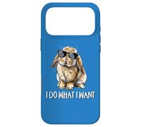 Do What I Want Mini Holland Lop Bunny Rabbit Lover Case for iPhone 17 Pro Max