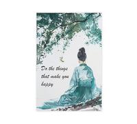 Do What Makes You Happy Poster Canvas Poster Bedroom Decor Landscape Office Room Decor Gift 08x12inch(20x30cm)