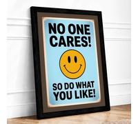 Do What You Like Modern Framed Wall Art Print A3 (42×29.7cm) Black, Wall Decor for Living Room, Bedroom, Office & Home, Ready to Hang, Art Gift