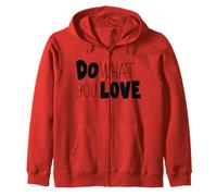 Do What You Love Motivation Mindset Inspire Hustle Daily Zip Hoodie