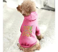 DO What You Love Winter Dog Hoodie Sweatshirts Warm Dog Clothes for Small Dogs Chihuahua Coat Clothing Puppy Cat Custume 2XL