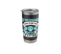 Do You Even Know How to Use The Three Seashells Stainless Steel Insulated Tumbler