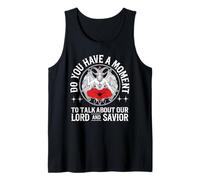 Do You Have A Moment to Talk About Our Lord Satan Satanism Tank Top