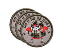 Do You Know De Wae Patches - 3PC Funny Embroidered Emblem Applique with Hook and Loop Fastener Morale Meme Patches for Tactical Backpacks Jeans Hats Jackets Clothing Bags and Gear Repair